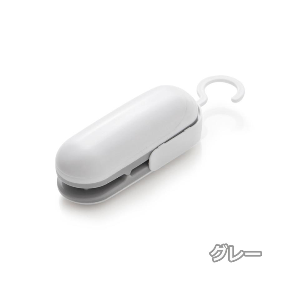 クリップシーラー フードシーラー シーラー 家庭用 ヒートシーラー 電池式 食品袋の再密封 フードクリップ イージーシーラー 密封 送料無料 |  | 01