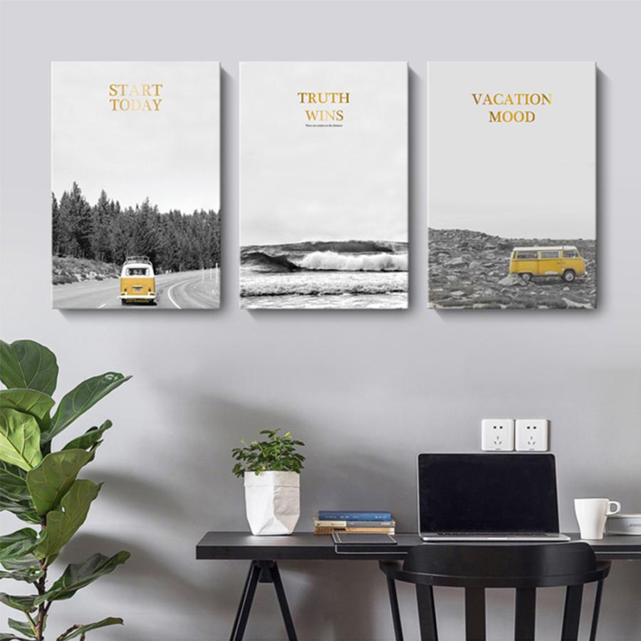 モノトーン 3枚セット 絵画 インテリア ファブリック 絵  人気 30×40cm  壁掛け アートパネル リビング プレゼント 送料無料 |  | 01