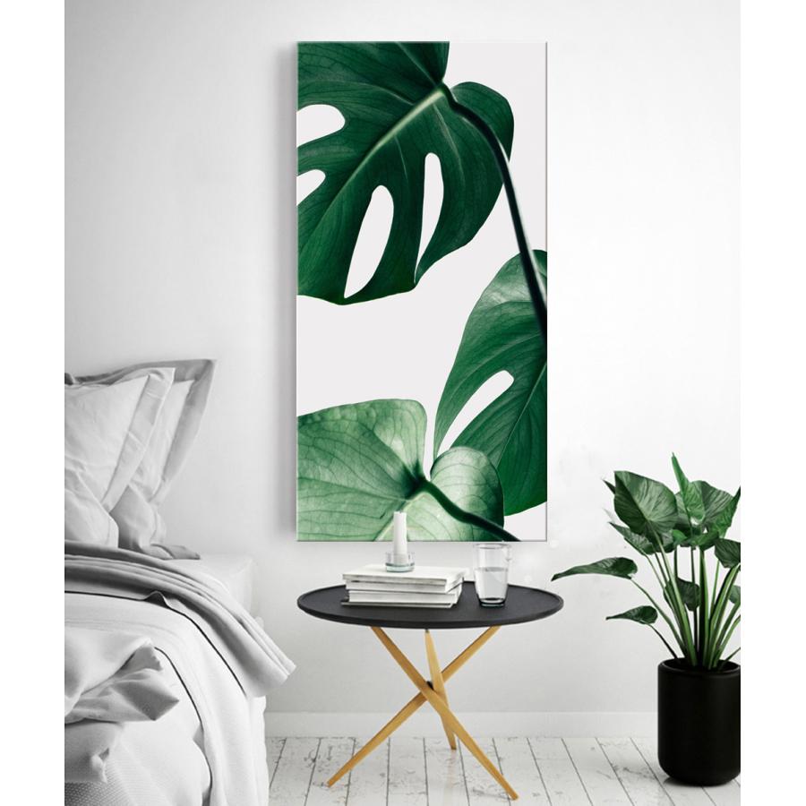 絵画 インテリア ファブリック 絵 植物 人気 30×60cm 壁掛け アート