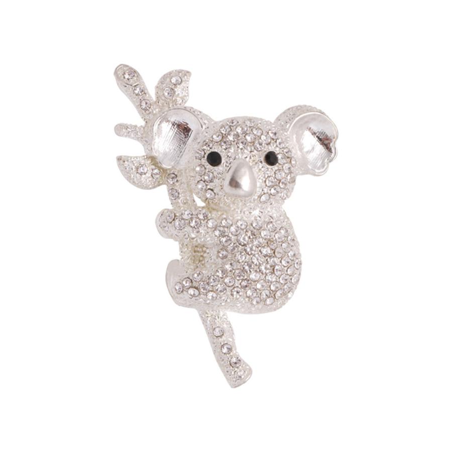 コアラブローチ コアラ　動物ブローチバッジ　コアラ　動物 アクセサリー 小物  プレゼント  おしゃれ 母の日 送料無料 | 