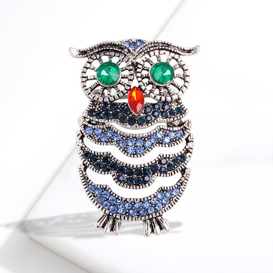 フクロウブローチ フクロウ 動物ブローチバッジ 動物 アクセサリー 小物 帽子やバッグのアクセントに  プレゼント  母の日 送料無料 |  | 03