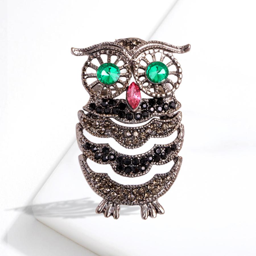 フクロウブローチ フクロウ 動物ブローチバッジ 動物 アクセサリー 小物 帽子やバッグのアクセントに  プレゼント  母の日 送料無料 |  | 04