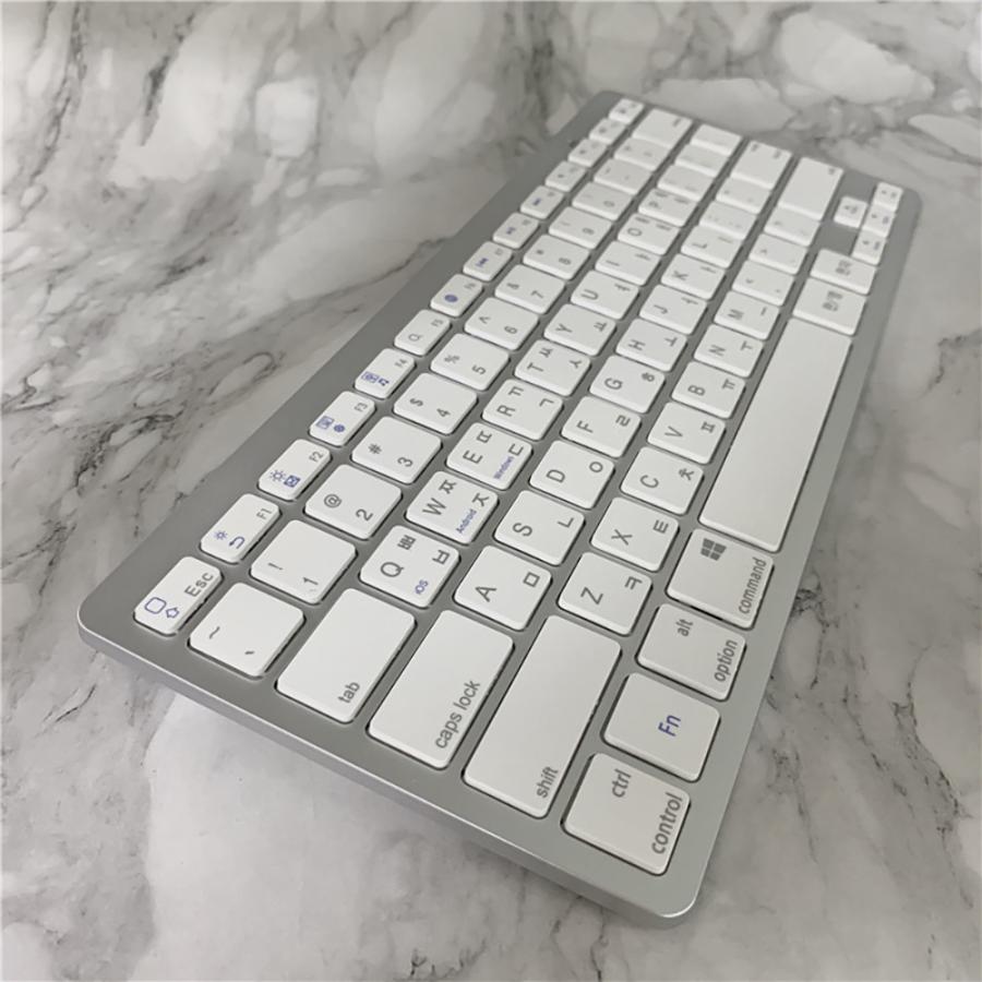 韓国語配列 キーボード Bluetooth ワイヤレス ペアリング 小型 薄型 軽量 ブルートゥース キーボード パソコン スマホ 送料無料 308 Staraba 通販 Yahoo ショッピング