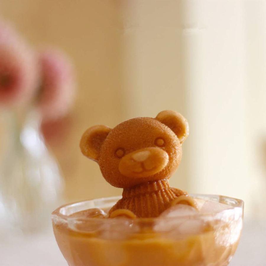 クマ シリコン型 かわいい 製氷機 製氷皿 製氷器 アイスメーカー お