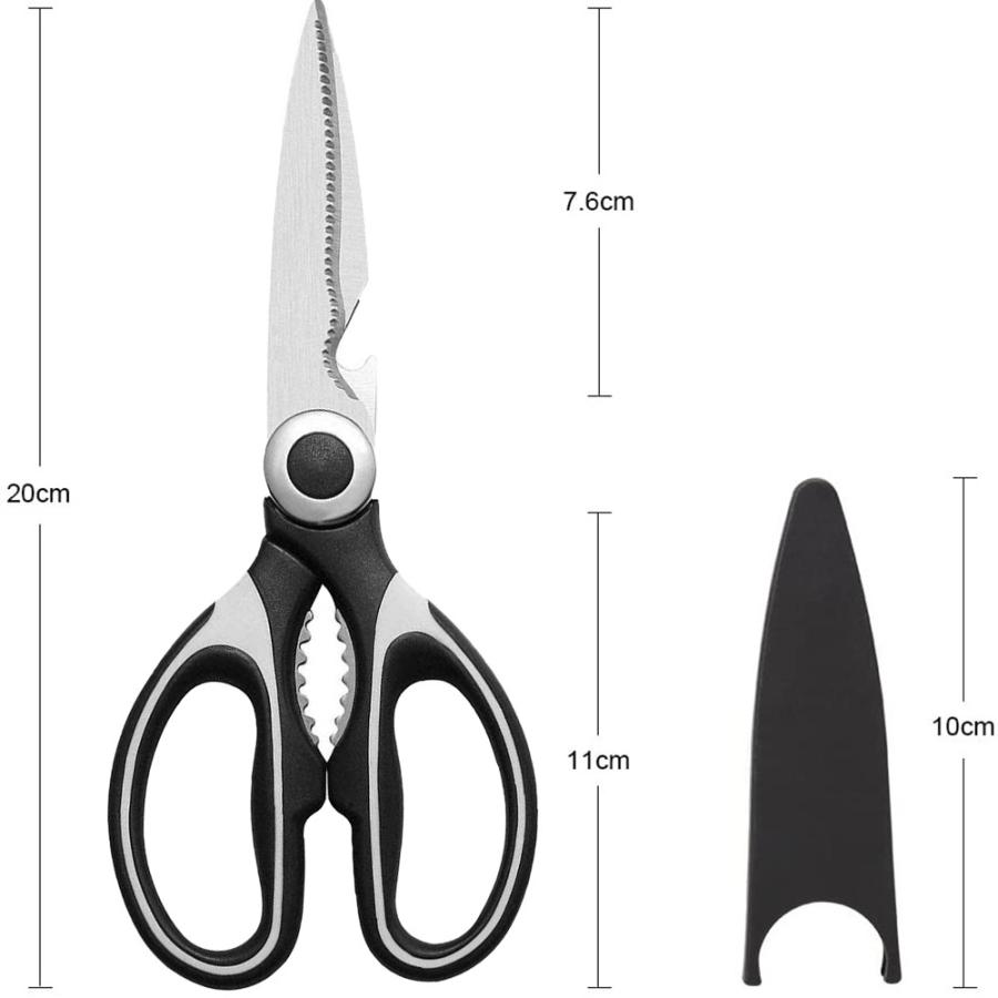 キッチンバサミ 料理ばさみ はさみ 多機能 栓抜き 便利 簡単 安全 クッキング用品  引越し 耐熱 調理　送料無料 |  | 06