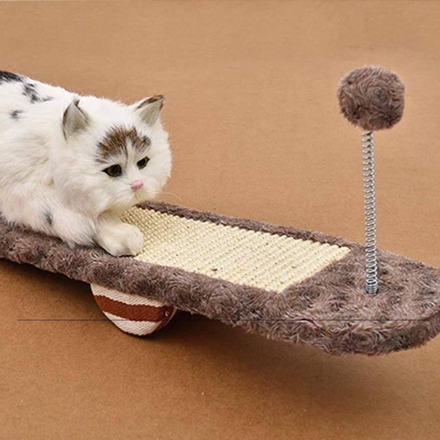 猫おもちゃ　2種セット　シーソー　爪とぎ　麻縄　揺れるポンポン　またたび入りぬいぐるみ　マタタビ入りぬいぐるみ　運動不足 |  | 06