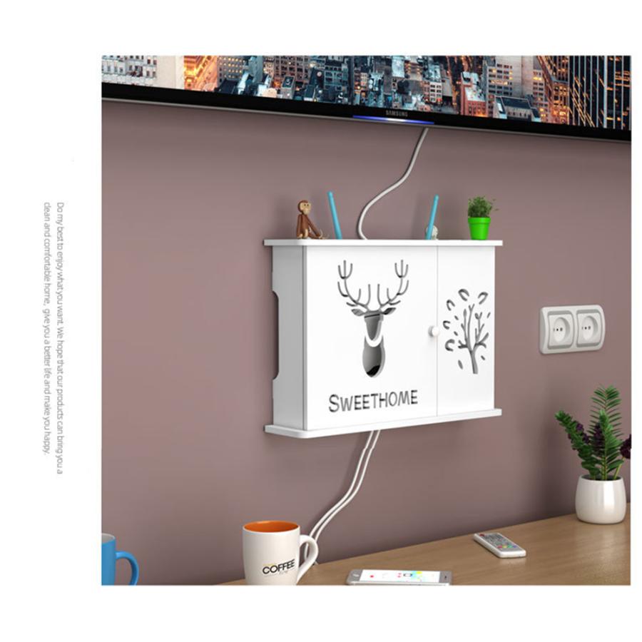 ルーター収納 ホワイト Pvc製 モデムラック スリム Wifiラック Wifi Wi Fi 収納 新生活 電源タップ ラック セール価格 送料無料 モデム Tel台