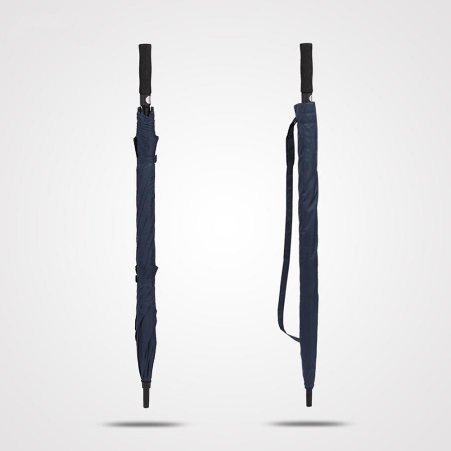 風が抜ける傘　大きい雨傘 直径135cm２重構造 紳士傘 風に強い 　強風対応構造の傘 男性用 メンズ 雨傘 75cm x8本骨 送料無料 |  | 10