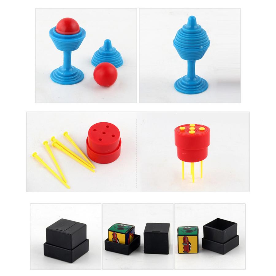 手品セット　17つの手品　手品グッズ 手品用品　マジック入門セット　パーティーマジック　初心者向き　マジシャン養成キット　送料無料 |  | 07