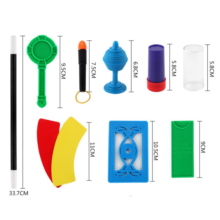 手品セット　17つの手品　手品グッズ 手品用品　マジック入門セット　パーティーマジック　初心者向き　マジシャン養成キット　送料無料 |  | 08
