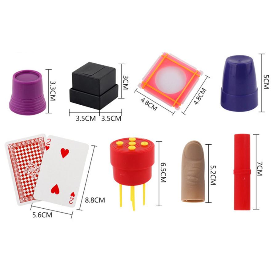 手品セット　17つの手品　手品グッズ 手品用品　マジック入門セット　パーティーマジック　初心者向き　マジシャン養成キット　送料無料 |  | 09