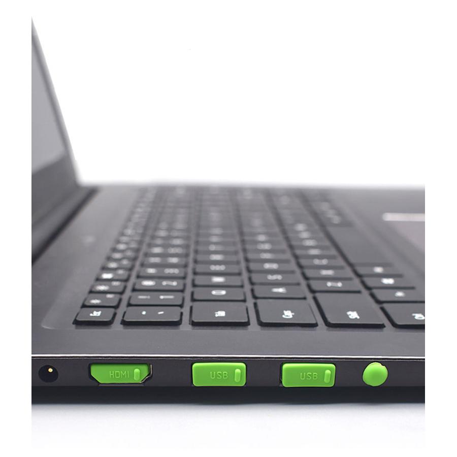 ラップトップ用抗ホコリストッパー シリコーンポート ノートパソコン用　16個入り　USBキャップ 防塵 カバー 抗ホコリストッパー　アンチダスト 送料無料 |  | 01