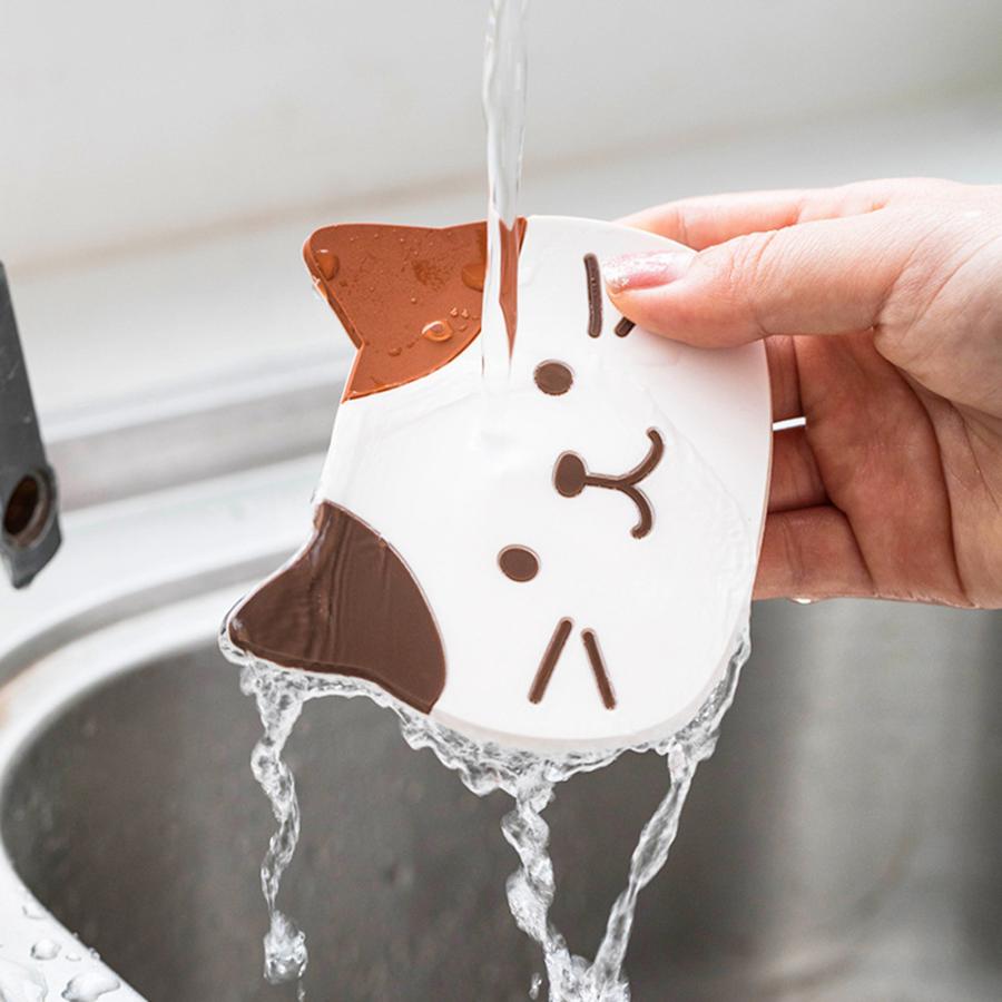 コースター かわいい インスタ映え シリコン製 猫 ねこ ネコ 猫型 ギフト プレゼント おしゃれ インテリア雑貨 店舗 ３枚セット 送料無料 |  | 02