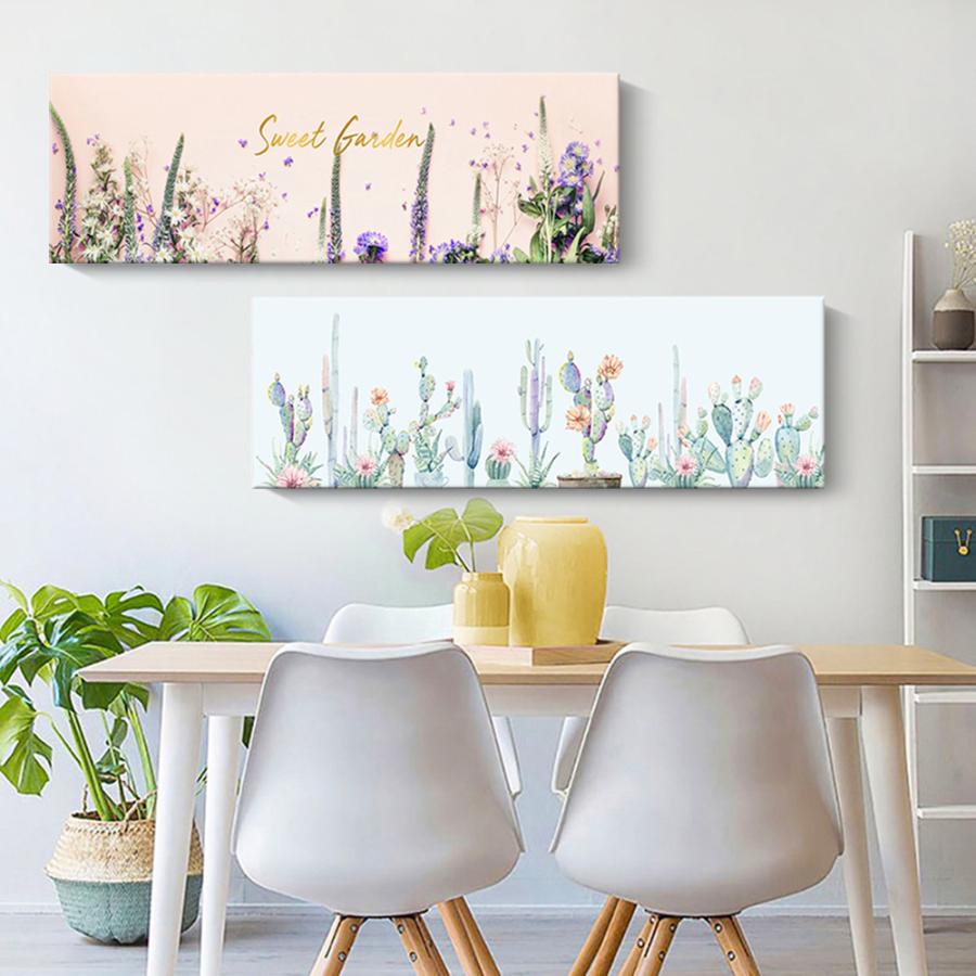 絵画 多肉植物 インテリア ファブリック 絵 植物 人気 30×90cm  壁掛け アートパネル リビング プレゼント アートフレーム 飾る 送料無料 |  | 05