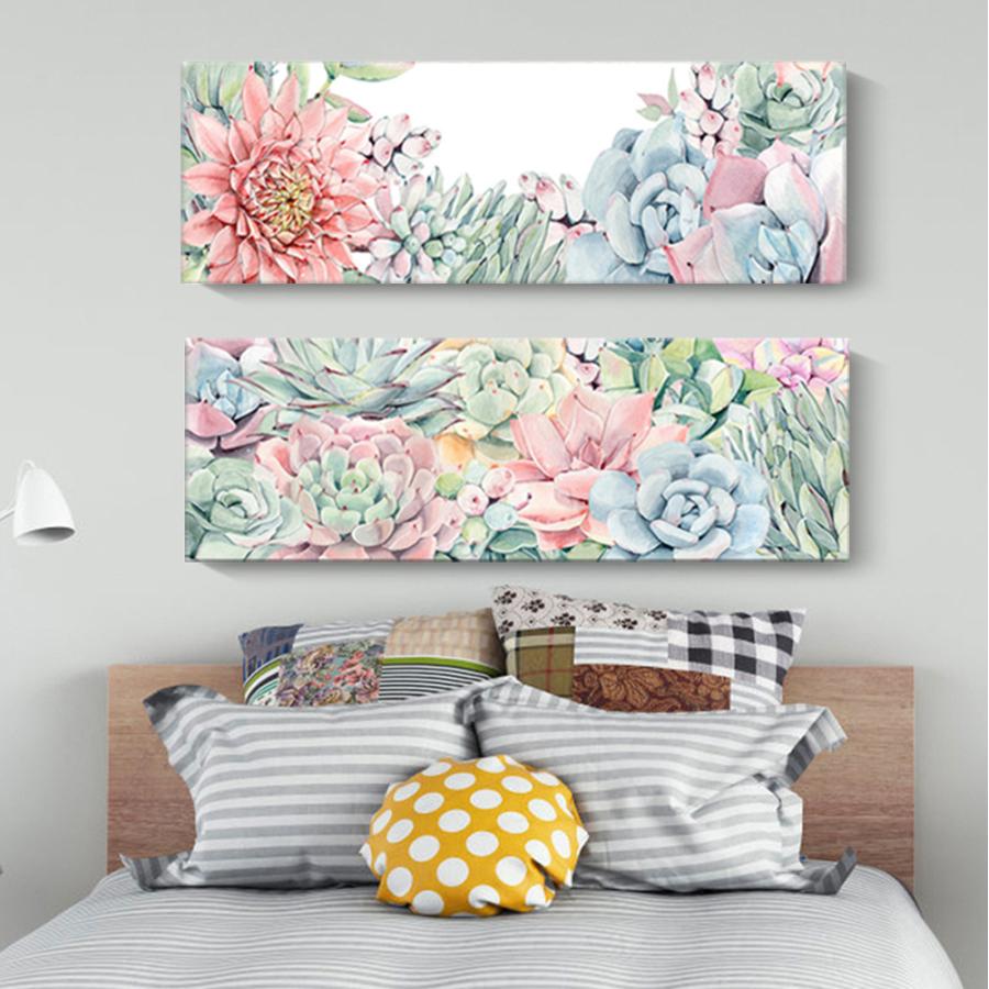 絵画 多肉植物 インテリア ファブリック 絵 植物 人気 30×90cm  壁掛け アートパネル リビング プレゼント アートフレーム 飾る 送料無料 |  | 13