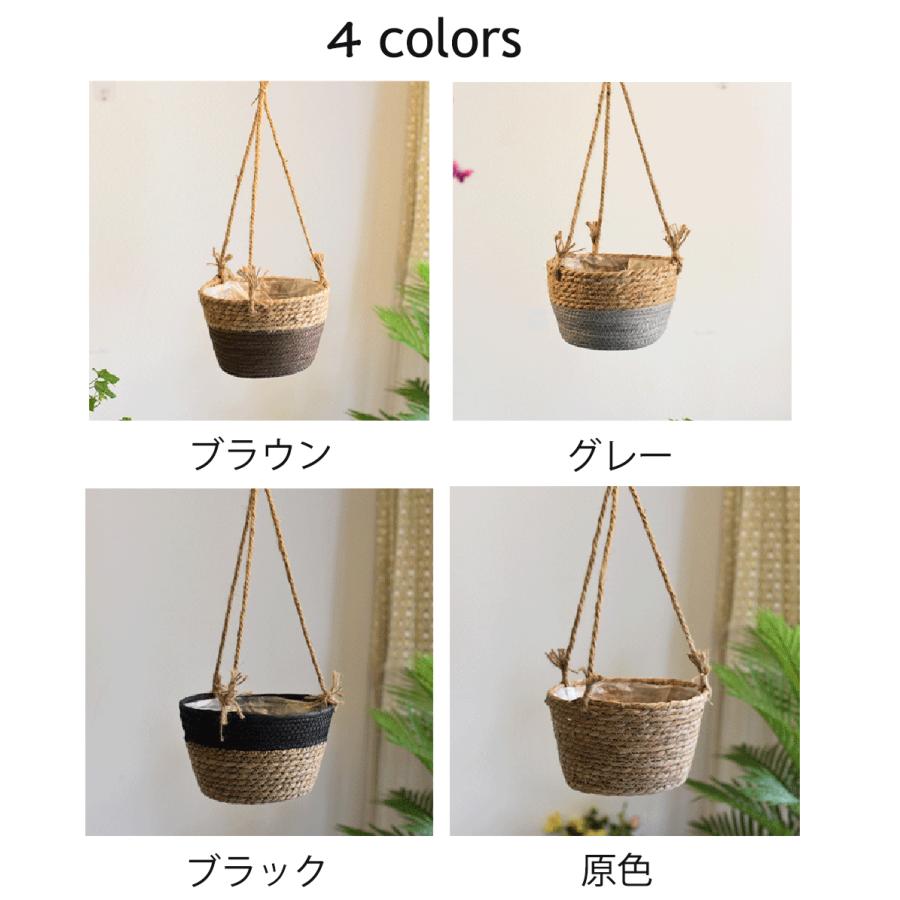 ハンギングバスケット 吊り鉢 吊り下げ 植木鉢 ハンギングプランター 観葉植物 花鉢 フラワーポット プラントハンガー 送料無料 |  | 06