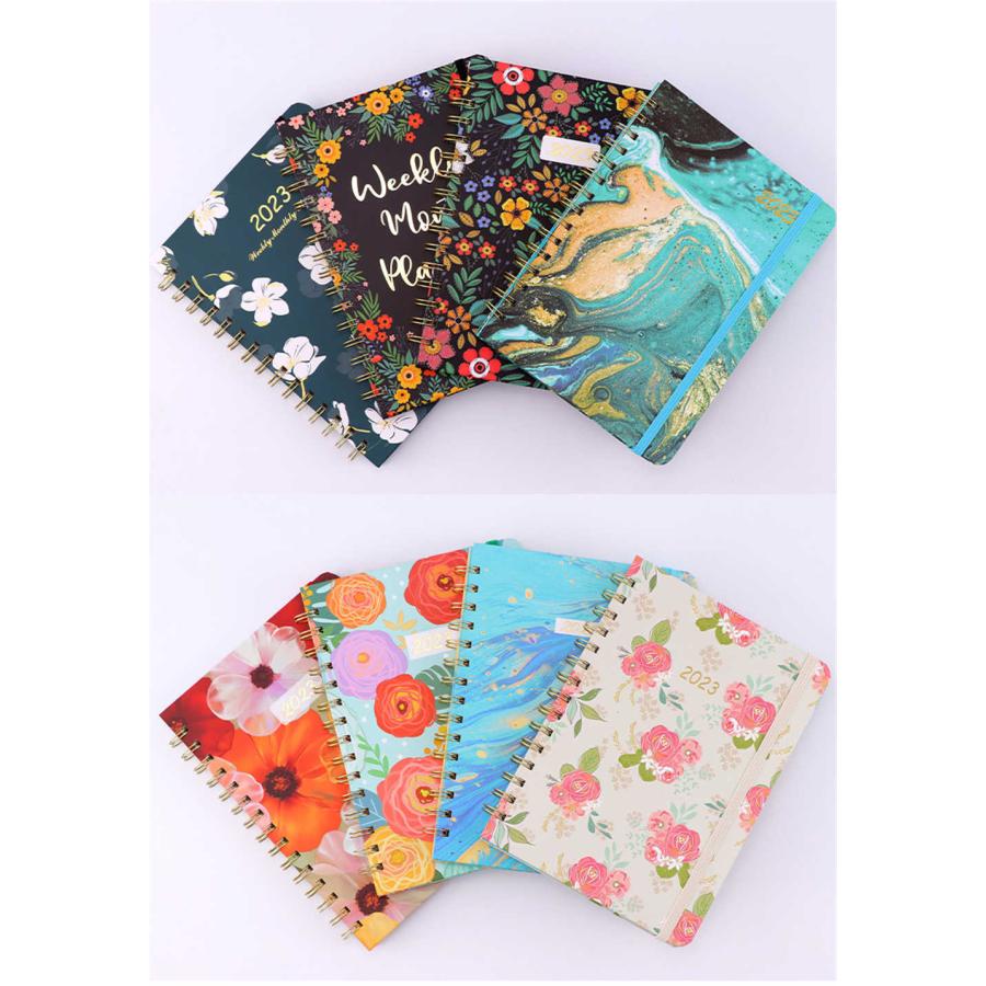 手帳 スケジュール帳 A5 2023 a5 文具 2023年度版 大人 かわいい おしゃれ 可愛い 人気 送料無料 |  | 10