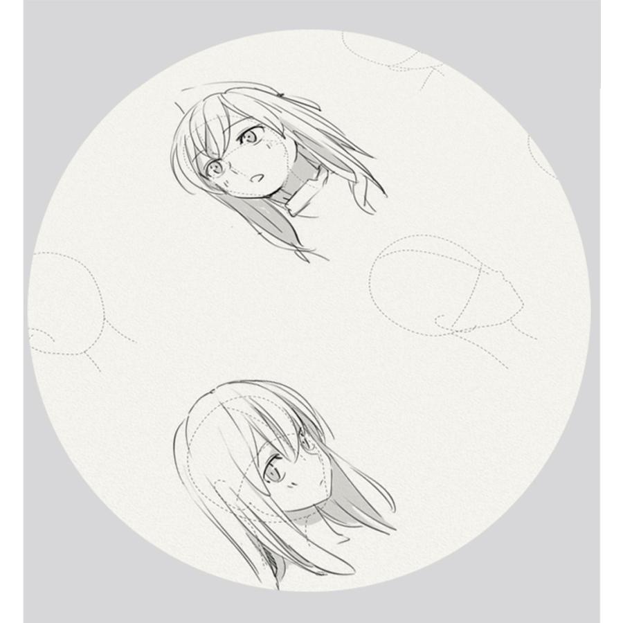 人物画練習帳 練習　人の顔　描き方　描く　A4 50枚入り 絵の上達を目指して練習していきましょう！ 送料無料 |  | 09