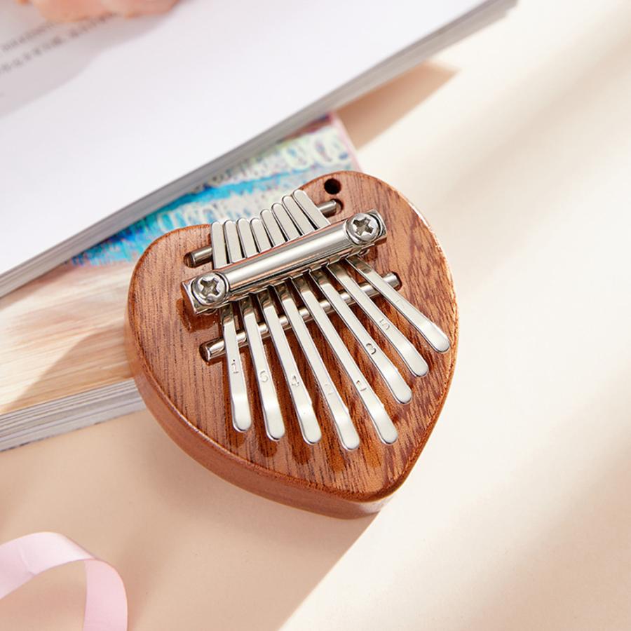 カリンバ ゆびピアノ ミニ 8キー Kalimba 操作簡単 初心者向け 子供用 ピアノ サムピアノ キッズ プレゼント ギフト 新年 クリスマスプレゼント 送料無料 |  | 06
