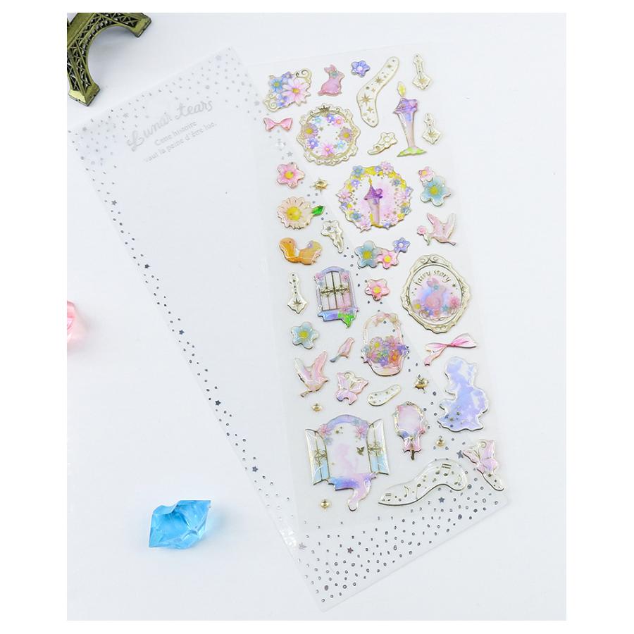 手帳 シール かわいい 12枚セット 手帳シール 手帳ステッカー シール デコシール キラキラ デコ おしゃれ 手帳用シール 送料無料 |  | 16