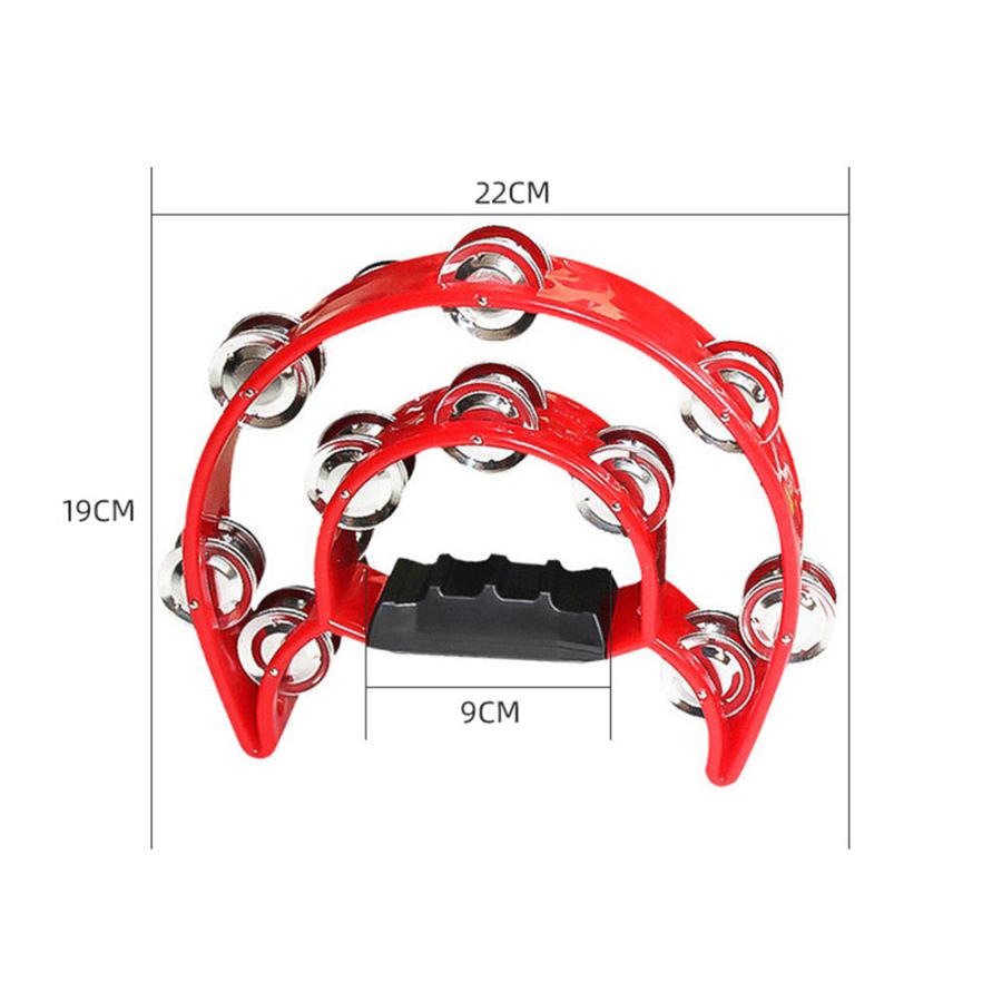タンバリン ダンスタンバリン タンブリン 楽器 ダンス 運動会 応援 体育祭 幼稚園 保育園 小学生 中学生 高校生 お子さま向け 送料無料 |  | 04