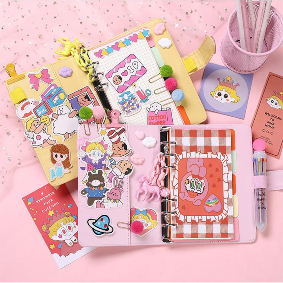メモ帳12とフレークシール1セットかわいいメモ帳 メモ帳12とフレーク