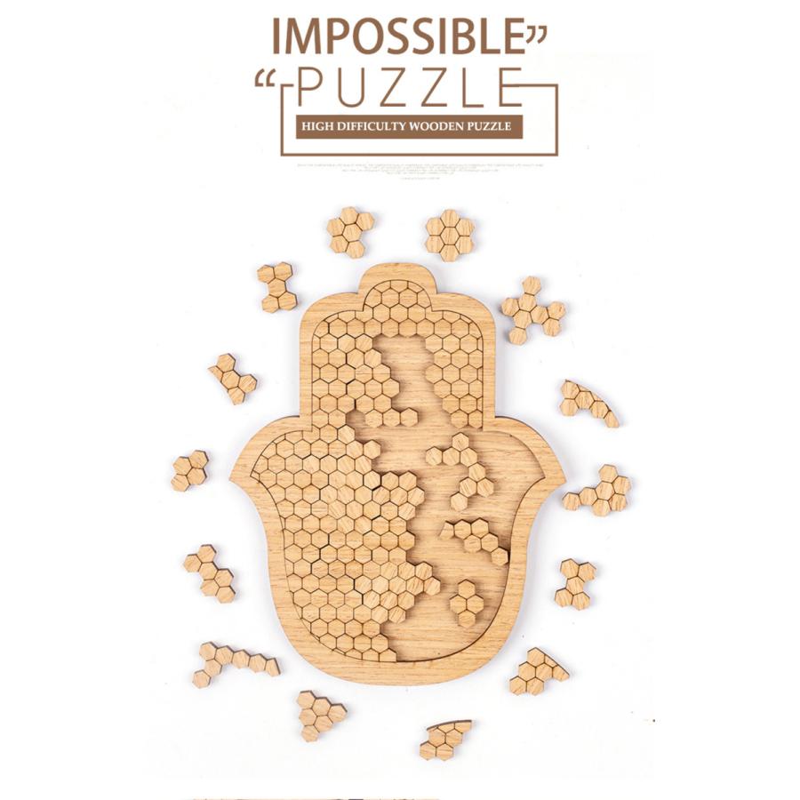 パズル 高難度　難しい　難解パズル 脳を活性化 木製 知育玩具 大人 頭を使う 自粛期間中 ストレス発散  木製パズル  送料無料 |  | 01