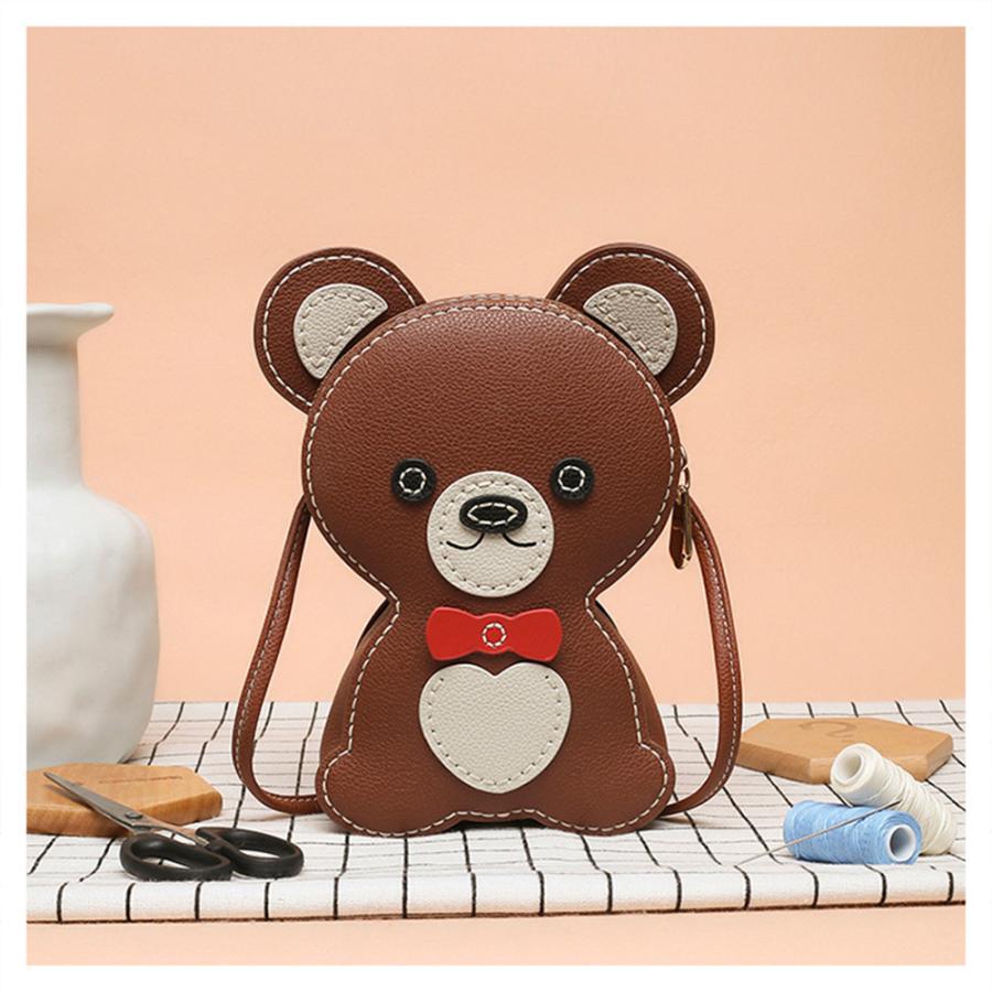 手芸キット 手作りキット 材料キット 熊型 かわいい 手作りバッグ  