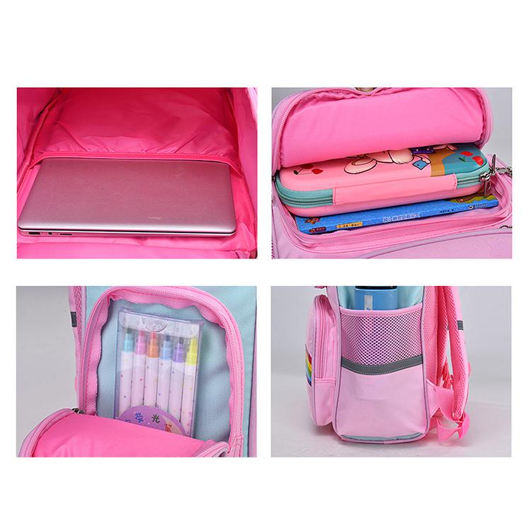 キッズリュック 小学生 子供用 かわいい おしゃれ ユニコーン 女の子  キッズ リュックサック 遠足 子供 通学 入学 撥水 1-6年生対応 送料無料 |  | 05