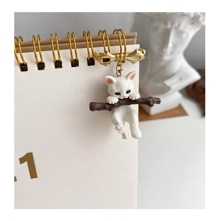 ねこブローチ 猫　動物ブローチバッジ　ネコ　動物 アクセサリー 小物 帽子やバッグのアクセントに  プレゼント  おしゃれ 母の日 送料無料 |  | 04