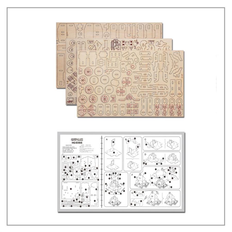 3Dウッドパズル 観覧車 3Dパズル 脳を活性化 木製 知育玩具 頭を使う 木製パズル 脳トレ ギフト 敬老の日 プレゼント 誕生日 送料無料 |  | 02