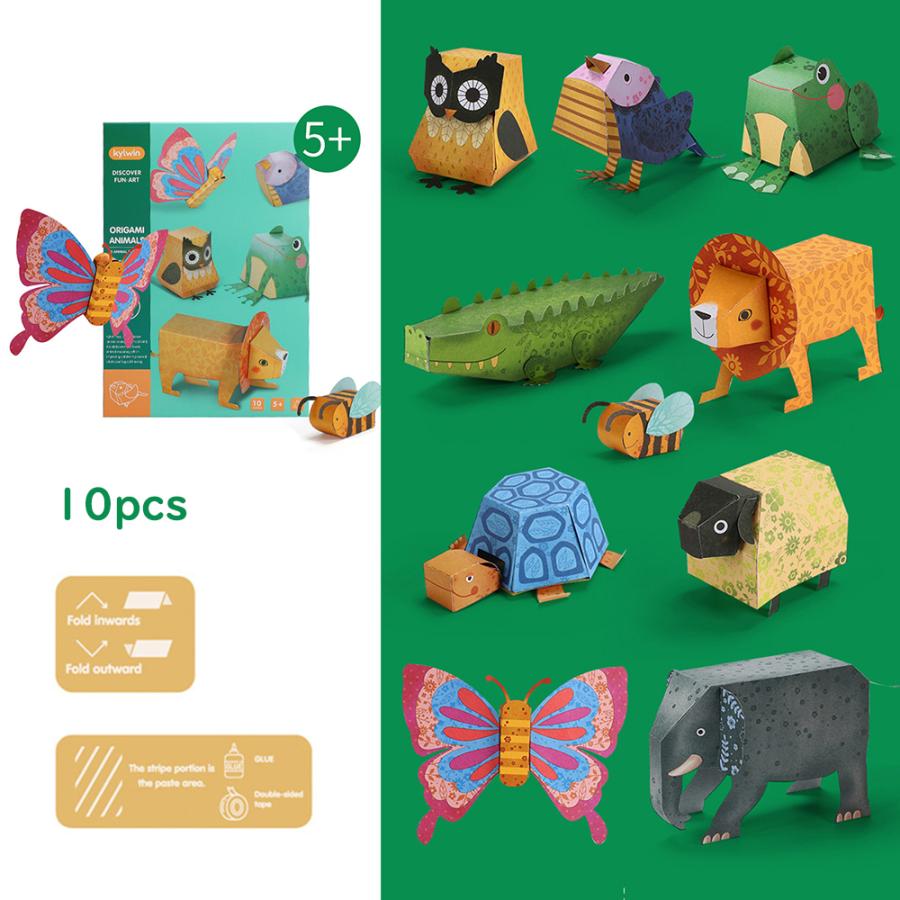 ペーパークラフトキット 知育おもちゃ 工作キット 小学生 手作りキット 男の子 女の子 誕生日 プレゼント ハンドメイド キット 手作り 送料無料 |  | 05