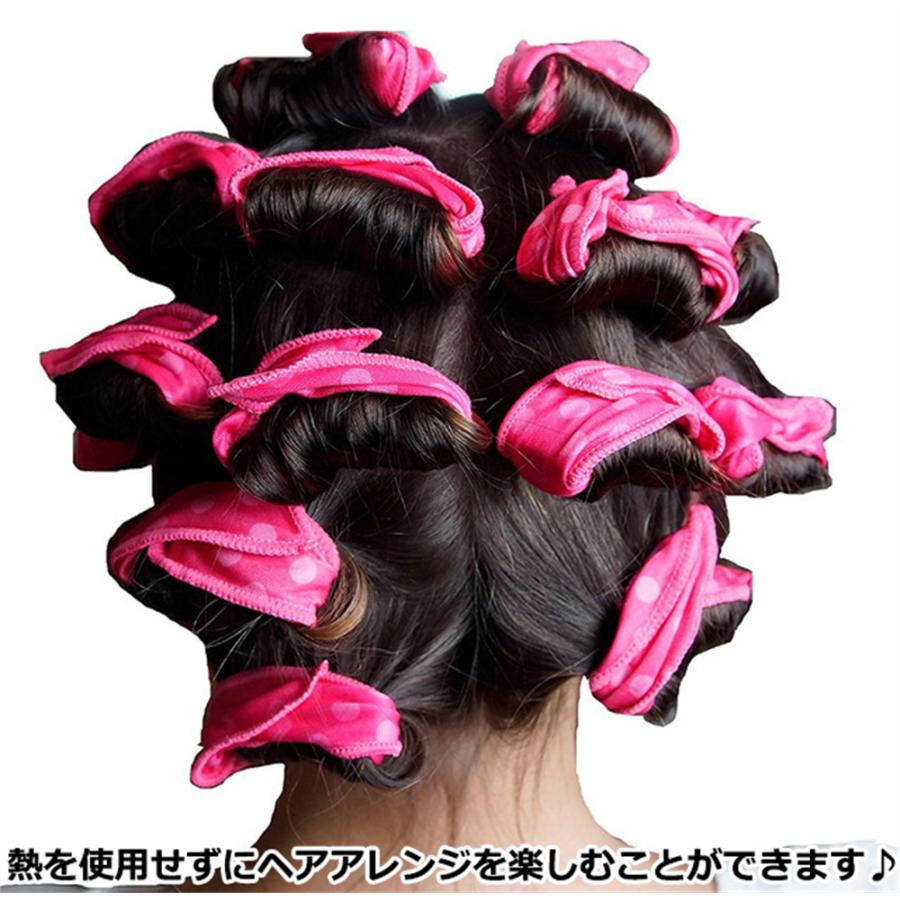 ヘアカーラー ロングヘアカーラー スポンジカーラー 手巻きカーラー 寝ながらカーラー ソフト カールヘア グッズ ロングヘア専用 巻きやすい 6個入 送料無料 |  | 03