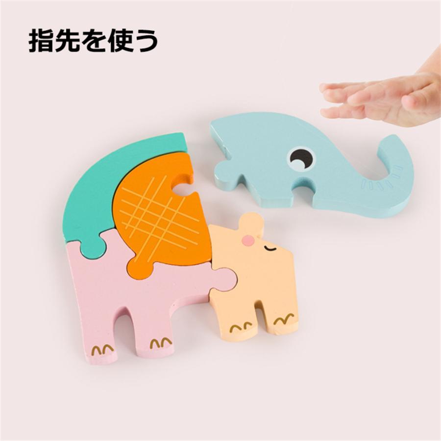 型はめパズル 子供の知育パズル　パズル 知育玩具 木製 おもちゃ モンテッソーリ 教具 木のおもちゃ プレゼント 誕生日 子供 かわいい 送料無料 |  | 07