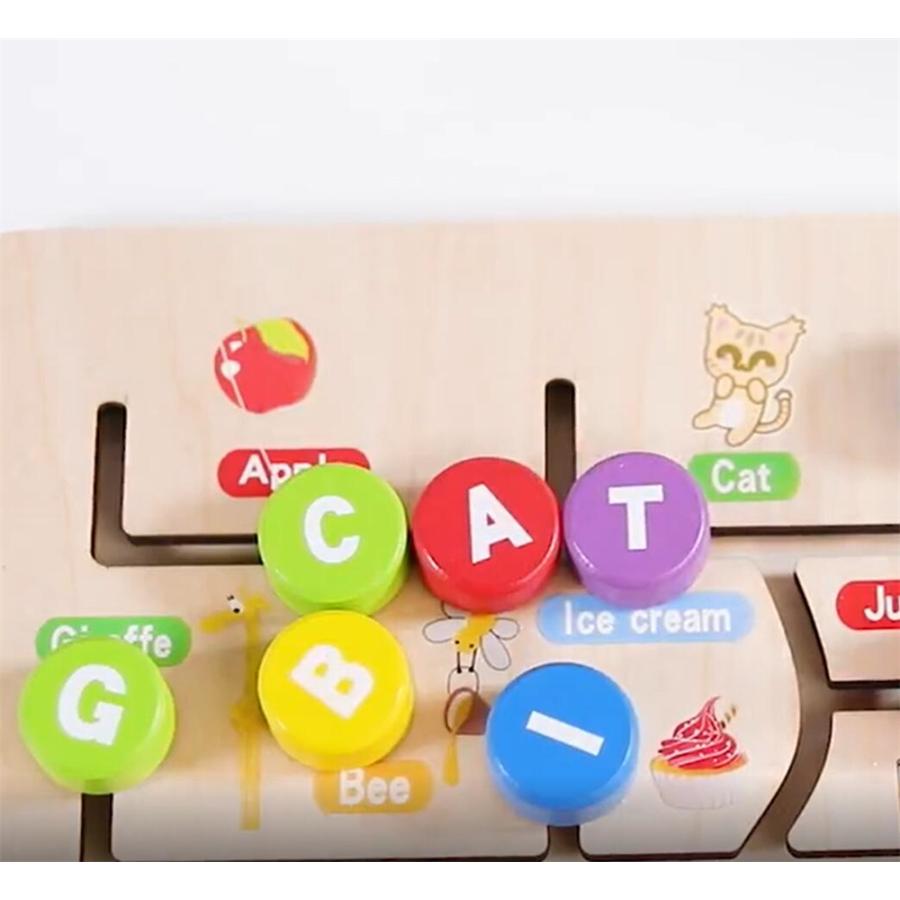 知育！！英語を学びながらモンテソーリ 幼児学習ボード 英語玩具 数字玩具 モンテッソーリ 知育おもちゃ 教育
