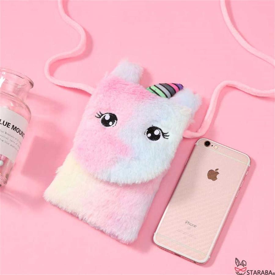 ユニコーンショルダーバッグ ミニショルダーバッグ かわいい おしゃれ 子供バッグ ふわふわ モコモコ キッズ 誕生日 プレゼント ギフト クリスマス 送料無料 |  | 07