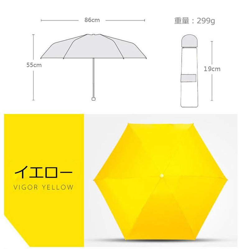 折りたたみ傘  軽量 コンパクト  軽い  6本骨  晴雨兼用  日傘  紫外線対策  カプセル ケース付き  かわいい  面白い 紫外線対策 |  | 05