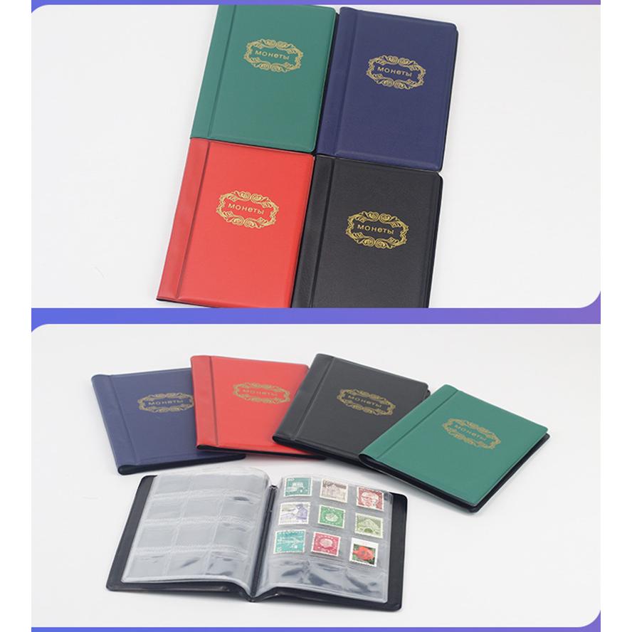 切手アルバム コインアルバムホルダー 120枚 切手収集 コレクション 切手シート 切手ファイル 切手収納 保存用 記念硬貨収集 記念コイン 送料無料 |  | 07
