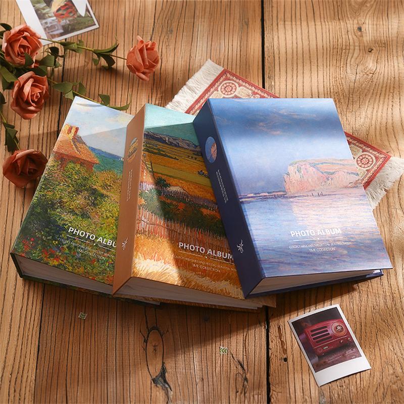 写真アルバム　L判　ゴッホ　フォトアルバム　ポケットアルバム　200枚収納　ゴッホ　収納写真サイズ　写真 収納　大容量アルバム　送料無料 |  | 20