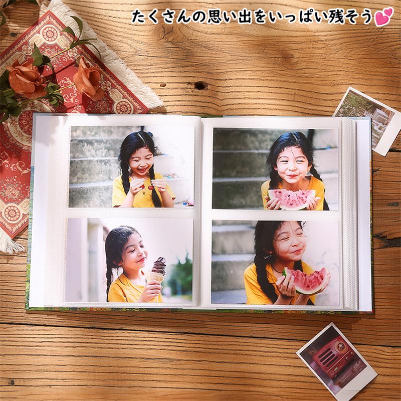 写真アルバム　L判　ゴッホ　フォトアルバム　ポケットアルバム　200枚収納　ゴッホ　収納写真サイズ　写真 収納　大容量アルバム　送料無料 |  | 07