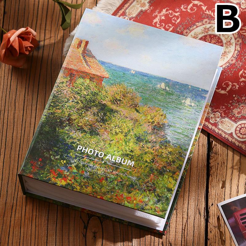 写真アルバム　L判　ゴッホ　フォトアルバム　ポケットアルバム　200枚収納　ゴッホ　収納写真サイズ　写真 収納　大容量アルバム　送料無料 |  | 13