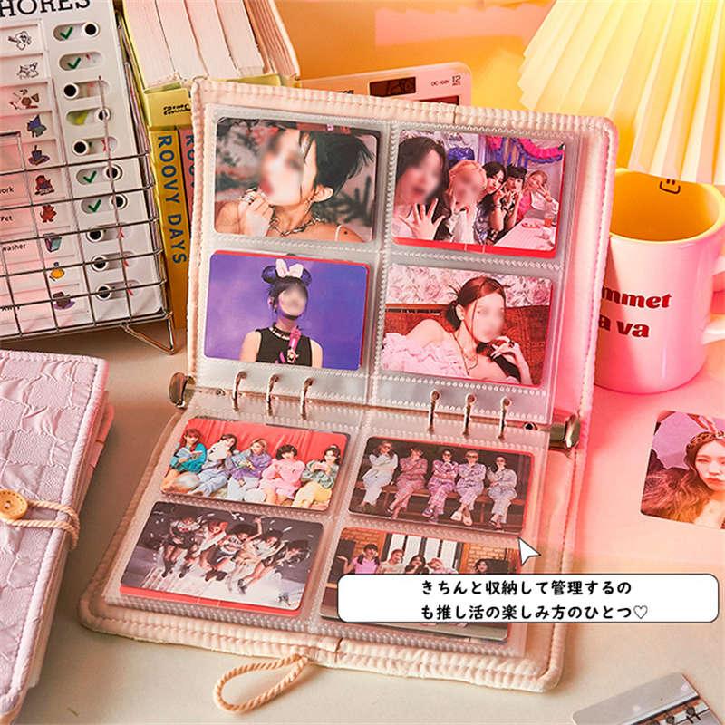 k-popトレカ収納バインダー k-popトレカ収納ケース  コレクトブック トレカファイル 推し活ブック 推し活 アイドル トレカファイル 最大160枚収納でき 送料無料 |  | 07
