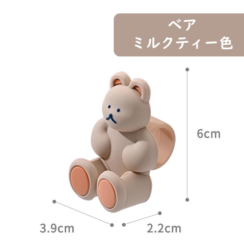 ドアレバークッション くま 熊 クマ ぶつかり防止  かわいい シリコン インテリア 子供部屋 雰囲気 壁の傷つき防止 おしゃれ 柔軟 送料無料 |  | 18