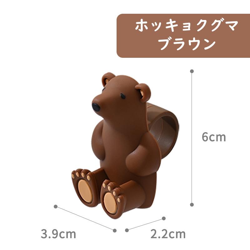 ドアレバークッション くま 熊 クマ ぶつかり防止  かわいい シリコン インテリア 子供部屋 雰囲気 壁の傷つき防止 おしゃれ 柔軟 送料無料 |  | 20