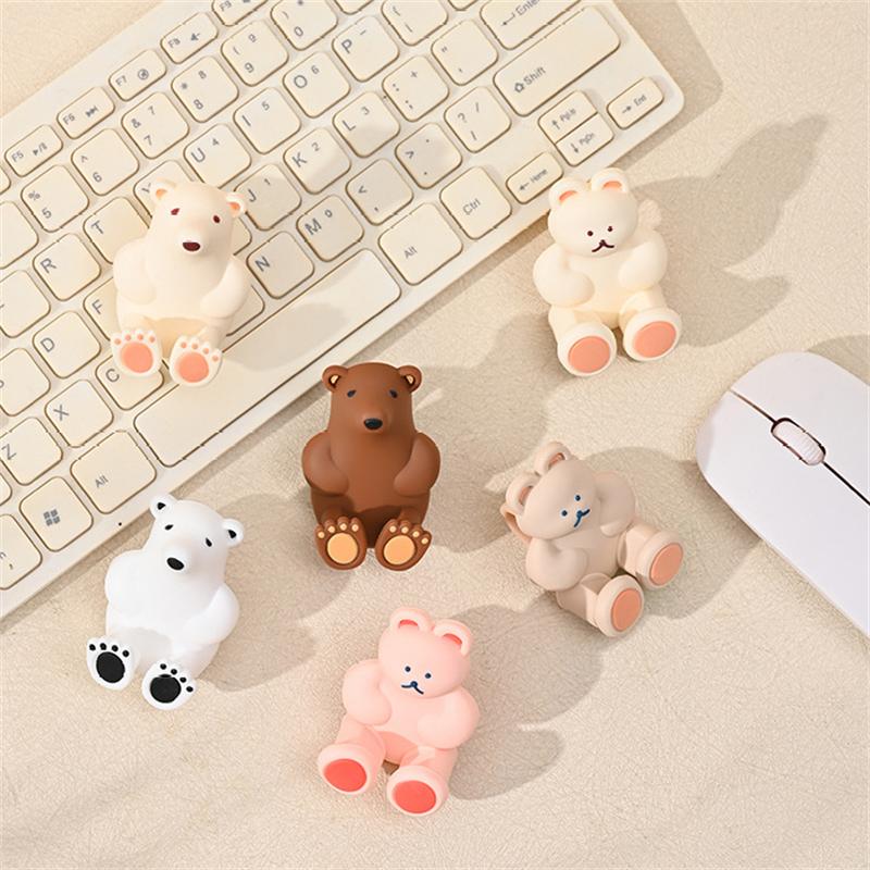 ドアレバークッション くま 熊 クマ ぶつかり防止  かわいい シリコン インテリア 子供部屋 雰囲気 壁の傷つき防止 おしゃれ 柔軟 送料無料 |  | 23