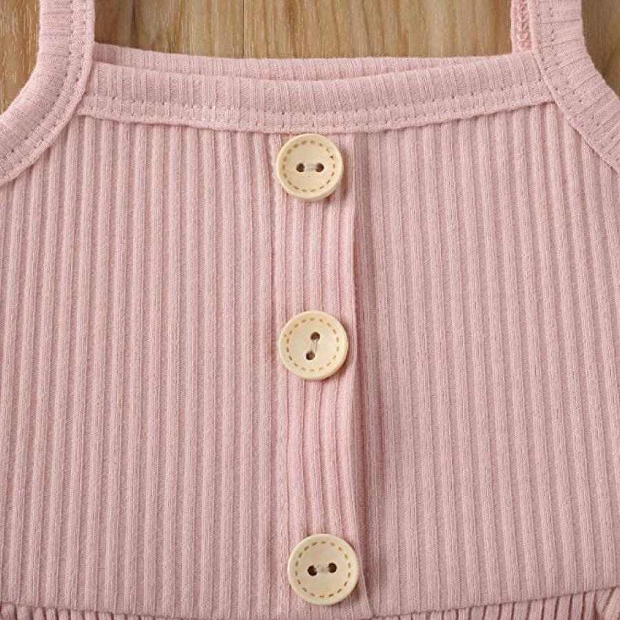 子供 女の子 上下セット 服 パジャマ キャミソール パンツ 上下セット ルームウェア 部屋着 無地 柔らかい 春夏秋 通気性 クリックポスト 送料無料 |  | 04