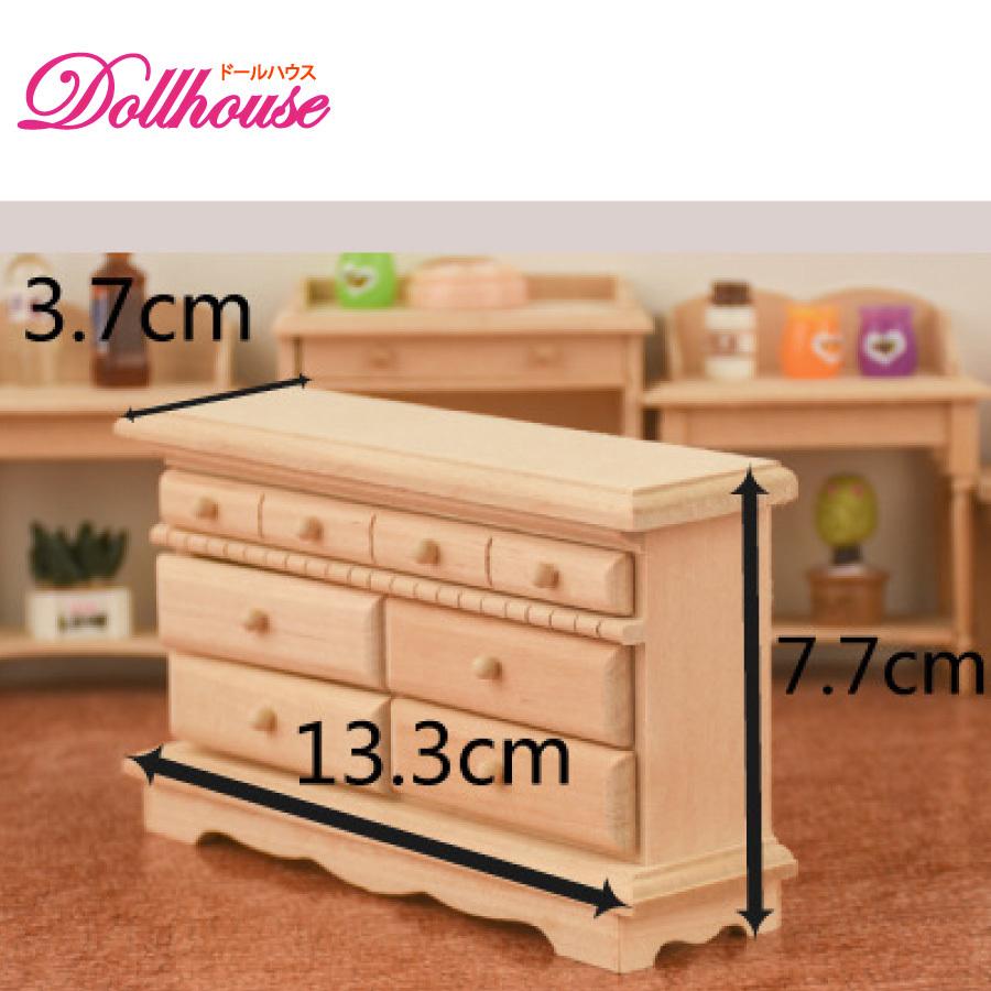ドールハウス タンス 棚 ミニチュア 家具 木製 1/12 送料無料
