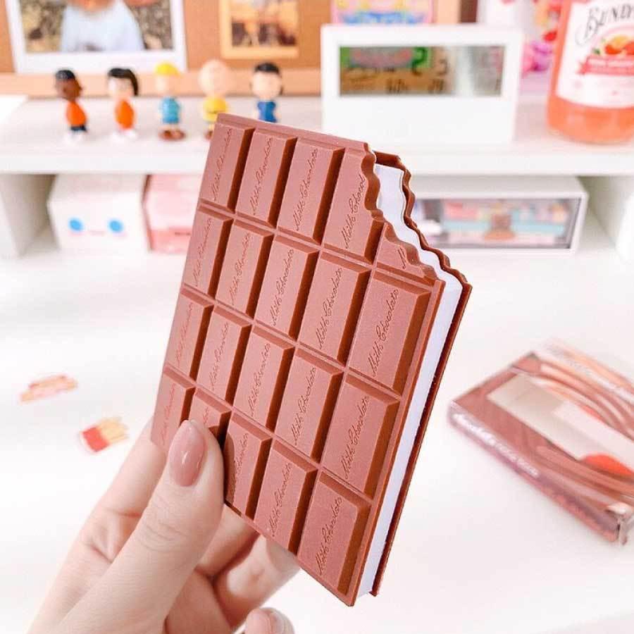 付箋 チョコレート ビスケット かわいい 80枚 付箋紙 ノート メモ帳