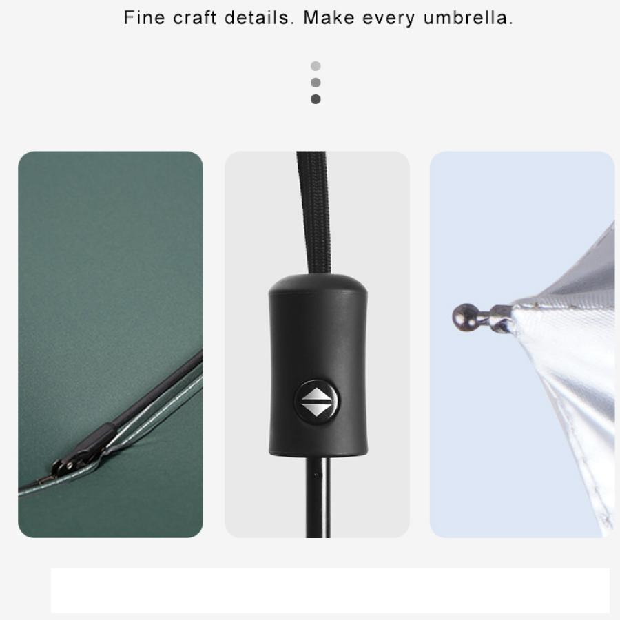 表シルバー 折りたたみ傘  軽量 涼しい  コンパクト 自動  軽い  8本骨  晴雨兼用  紫外線対策   送料無料 |  | 06