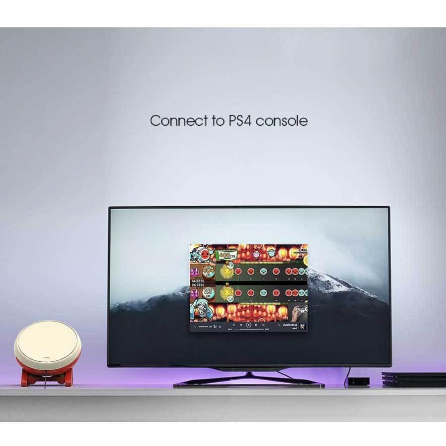 任天堂 Switch PS4 PS3 PC 太鼓の達人 コントローラー 太鼓コントローラー スイッチ 反応良 高感度の画像